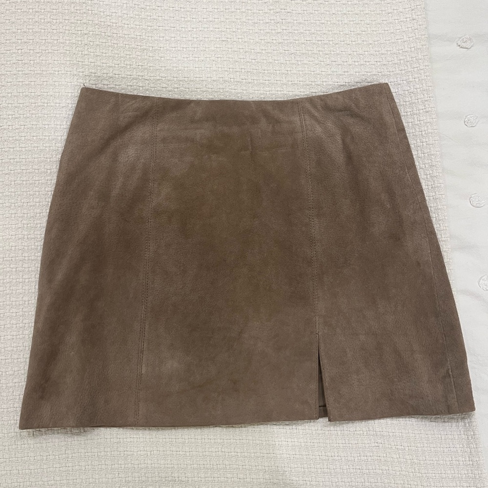 Blank NYC Suede Mini Skirt